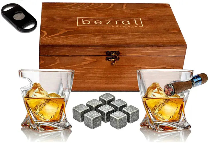 Personalized Whiskey Rocks Glasses, Stones, & Coasters Set - Teals Prairie  & Co.®